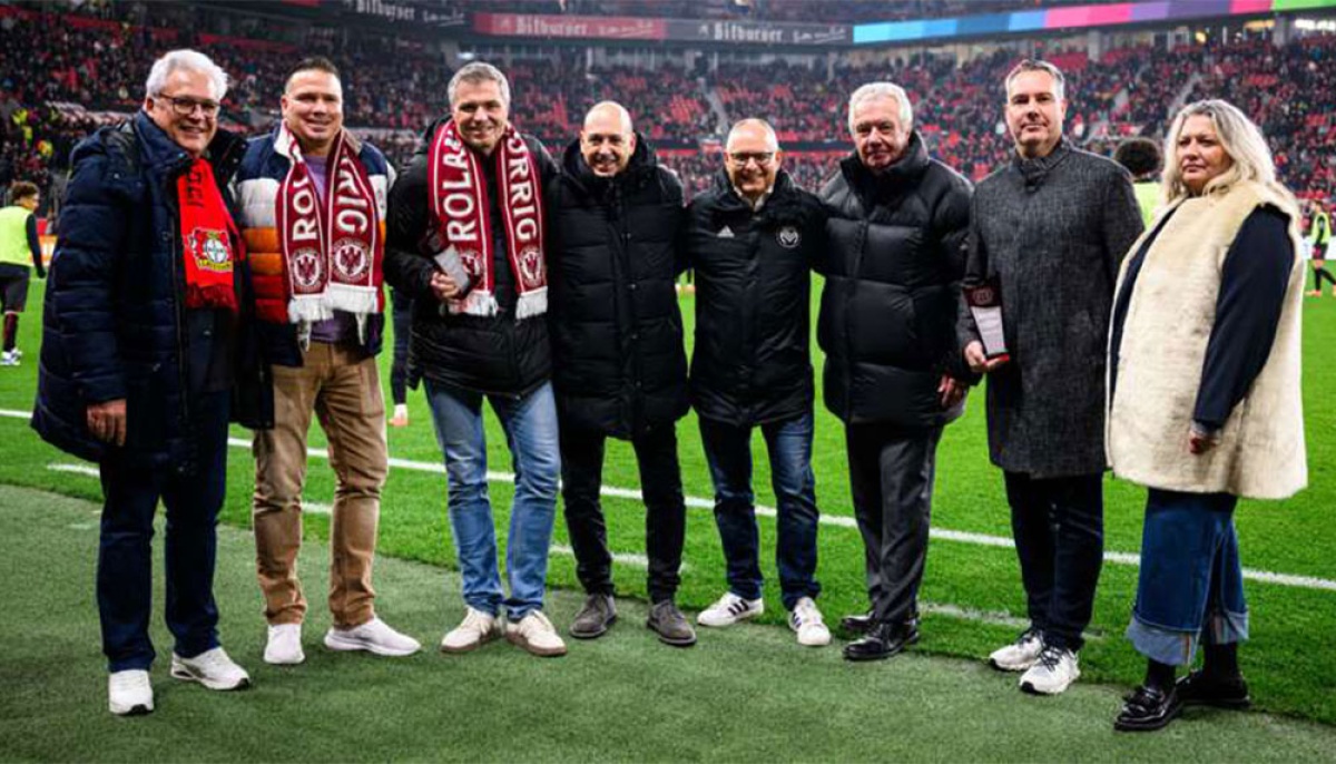 SV Oppum erhält den Bayer 04-Ehrenamtspreis 2025 für Projekt SV Oppum erhält den Bayer 04-Ehrenamtspreis 2025 für Projekt