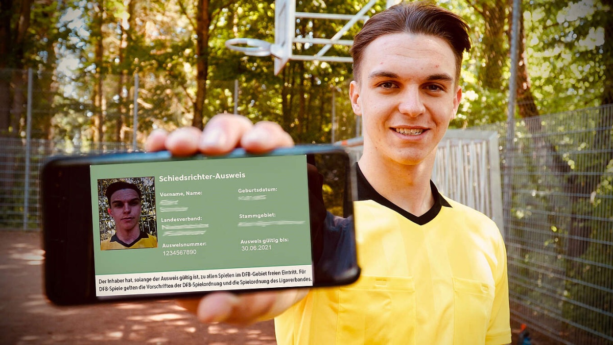 Neuer digitaler Schiedsrichter-Ausweis zum Start ins Spieljahr 2021/2022
