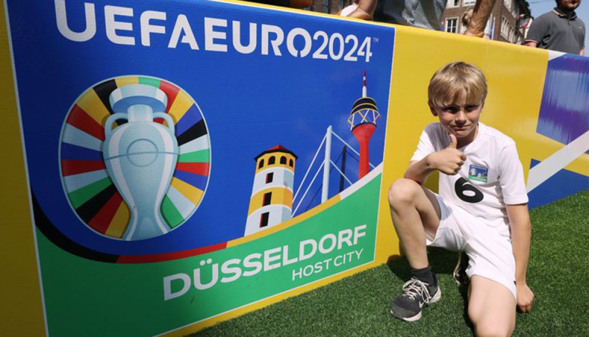 UEFA EURO 2024: Viele Besucher beim Kickoff-Event 