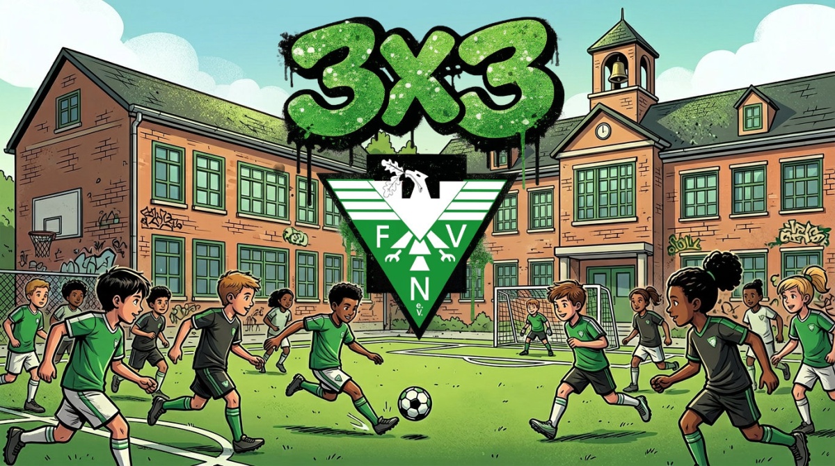 3x3 - Straßenfußball der Schulen: Aktueller Stand der Anmeldungen zur Turnierserie