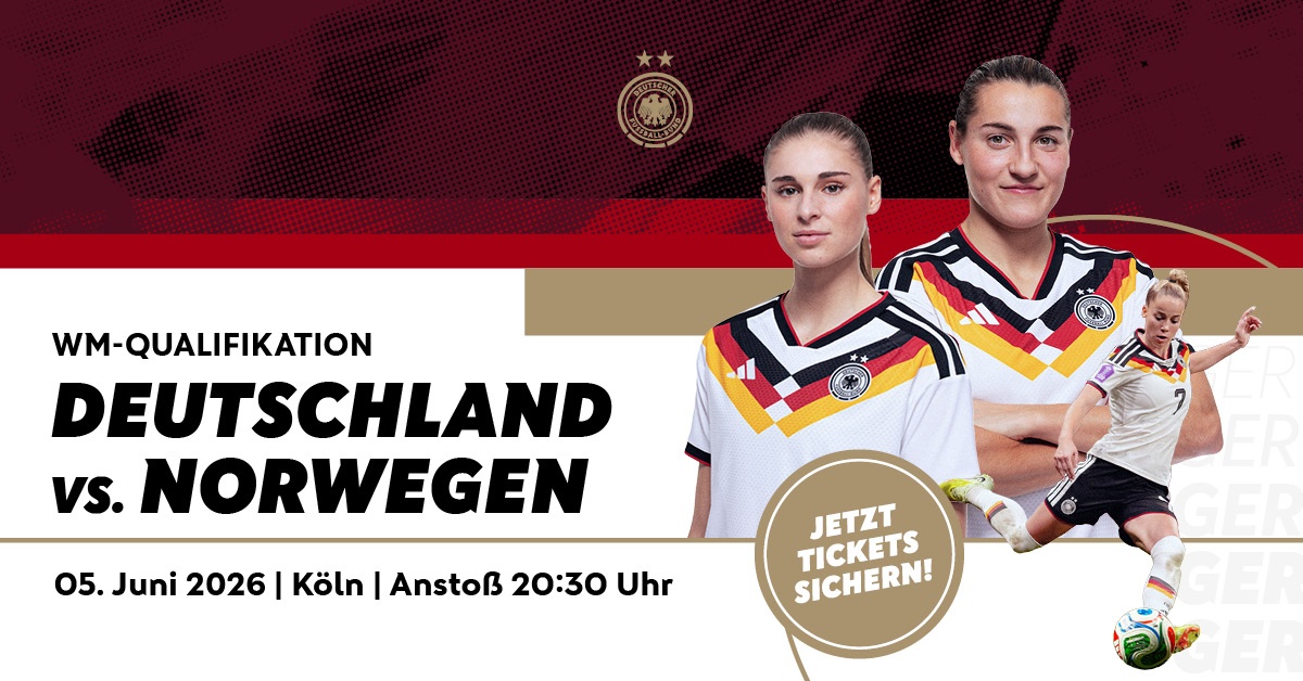 DFB-Frauen gegen Norwegen in Köln: Jetzt Tickets für Premiere sichern!