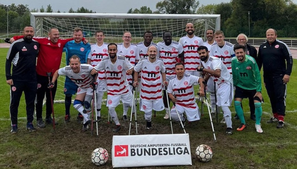 Amputiertenfußball: Fortuna Düsseldorf gewinnt die Deutsche Meisterschaft