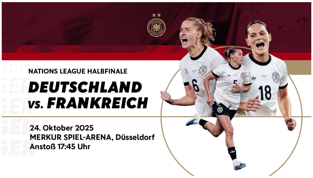 Frauen-Nationalmannschaft am 24. Oktober 2025 erstmals in Düsseldorf zu Gast