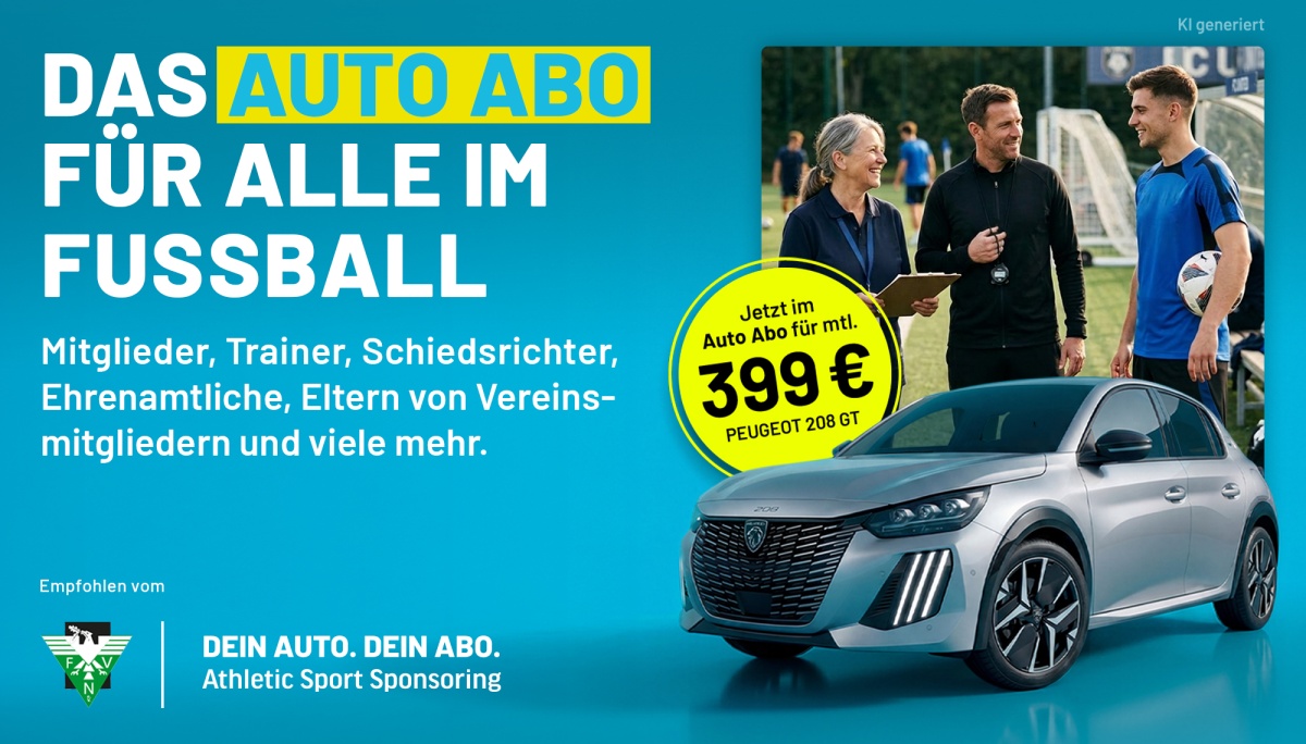Athletic Sport Sponsoring - Gemacht für dein Vereinsleben