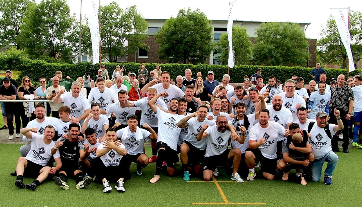 Neu in der Oberliga Niederrhein: Holzheimer SG krönt furiose Aufholjagd mit historischem Aufstieg
