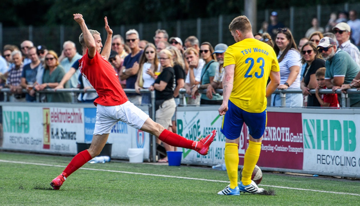 Niederrheinpokal 2025/2026: B-Kreisligist steht in Runde zwei, A-Kreisligist kommt gegen Oberligist unter die Räder