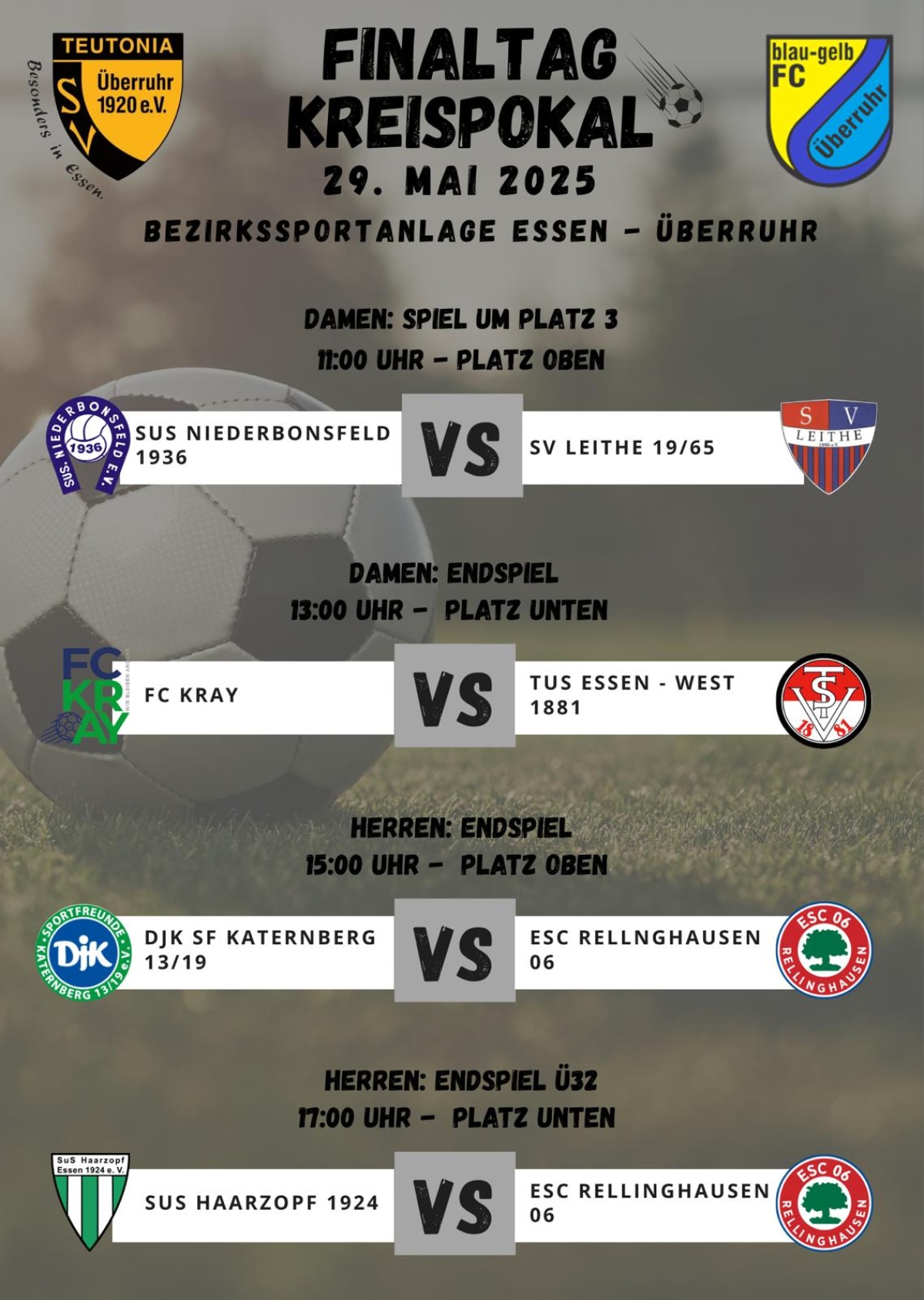 Kreispokal Endspiele 2025
