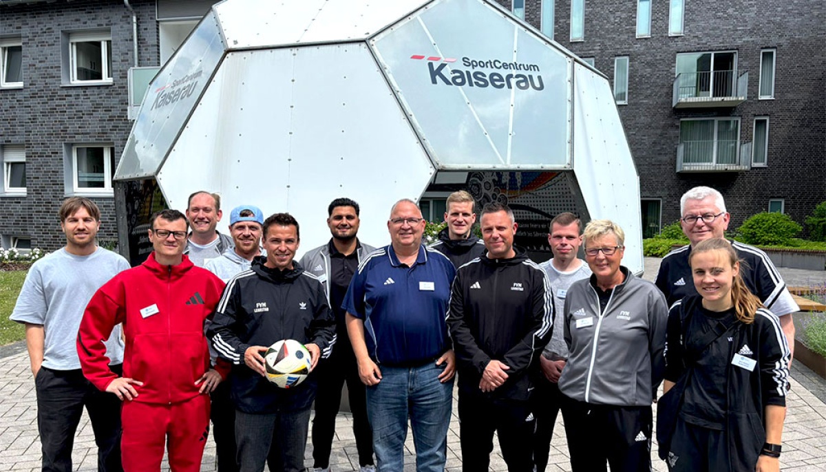 13 FVN-Referent/innen beim zweiten Modul des DFB-Ausbilderzertifikats in Kaiserau dabei