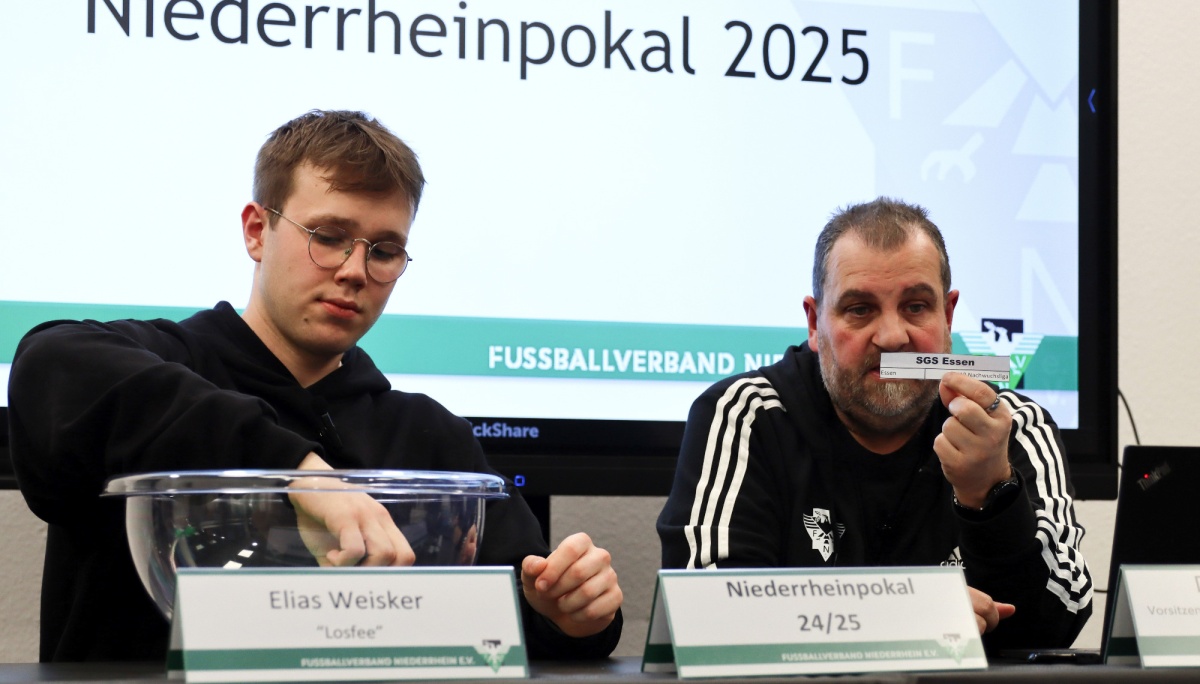 Achtelfinal-Partien im Niederrheinpokal der Juniorinnen und Junioren 2024/2025 ausgelost