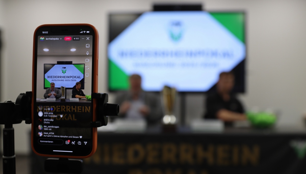 Im ARAG Niederrheinpokal der Frauen 2025/2026 stehen die ersten Begegnungen fest