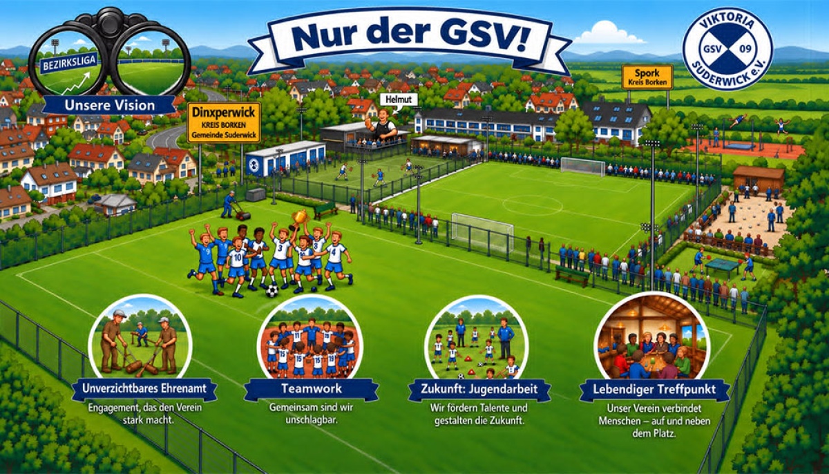 FVN-Vereinsberatung: GSV Viktoria Suderwick erarbeitet neues Leitbild und Vision FVN-Vereinsberatung: GSV Viktoria Suderwick erarbeitet neues Leitbild und Vision