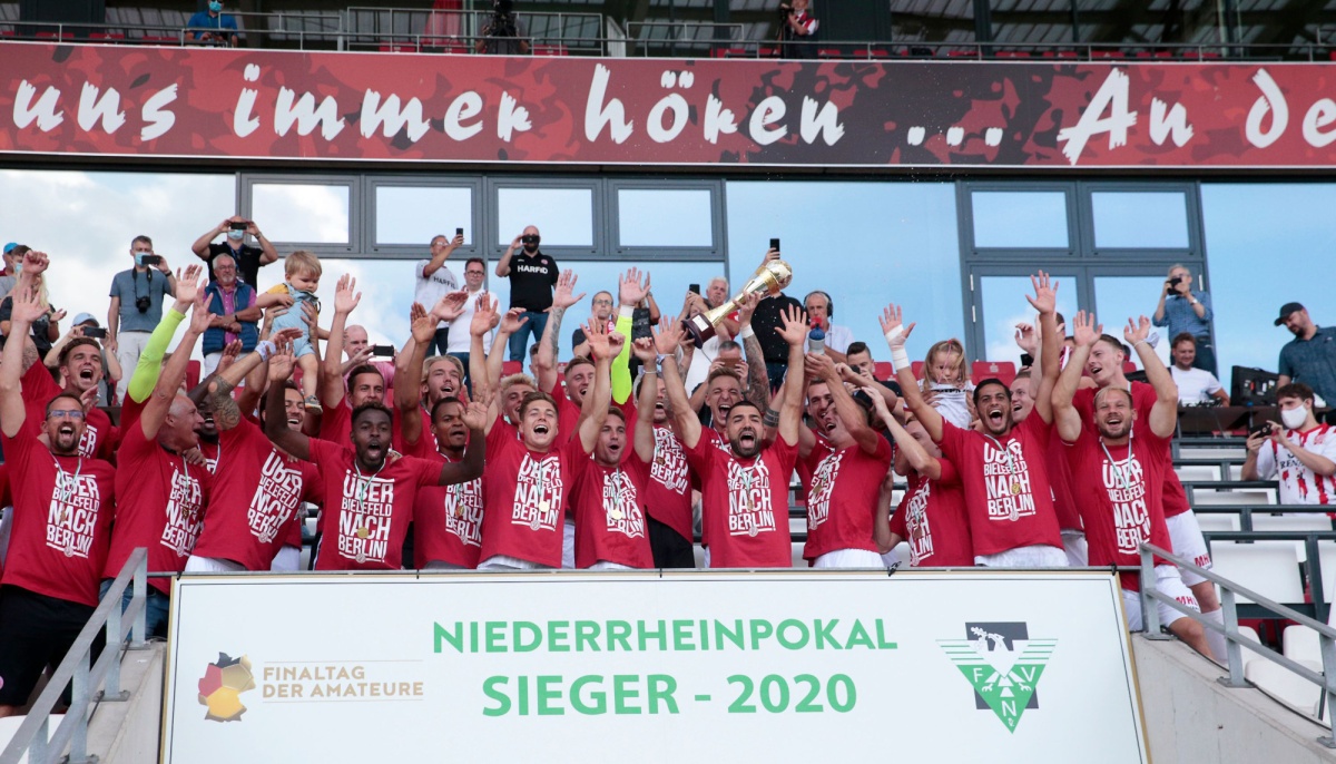 RW Essen gewinnt den Niederrheinpokal 2020 am 