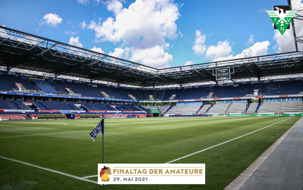 Endspiel um den Niederrheinpokal 2021 wird in Duisburg ausgetragen