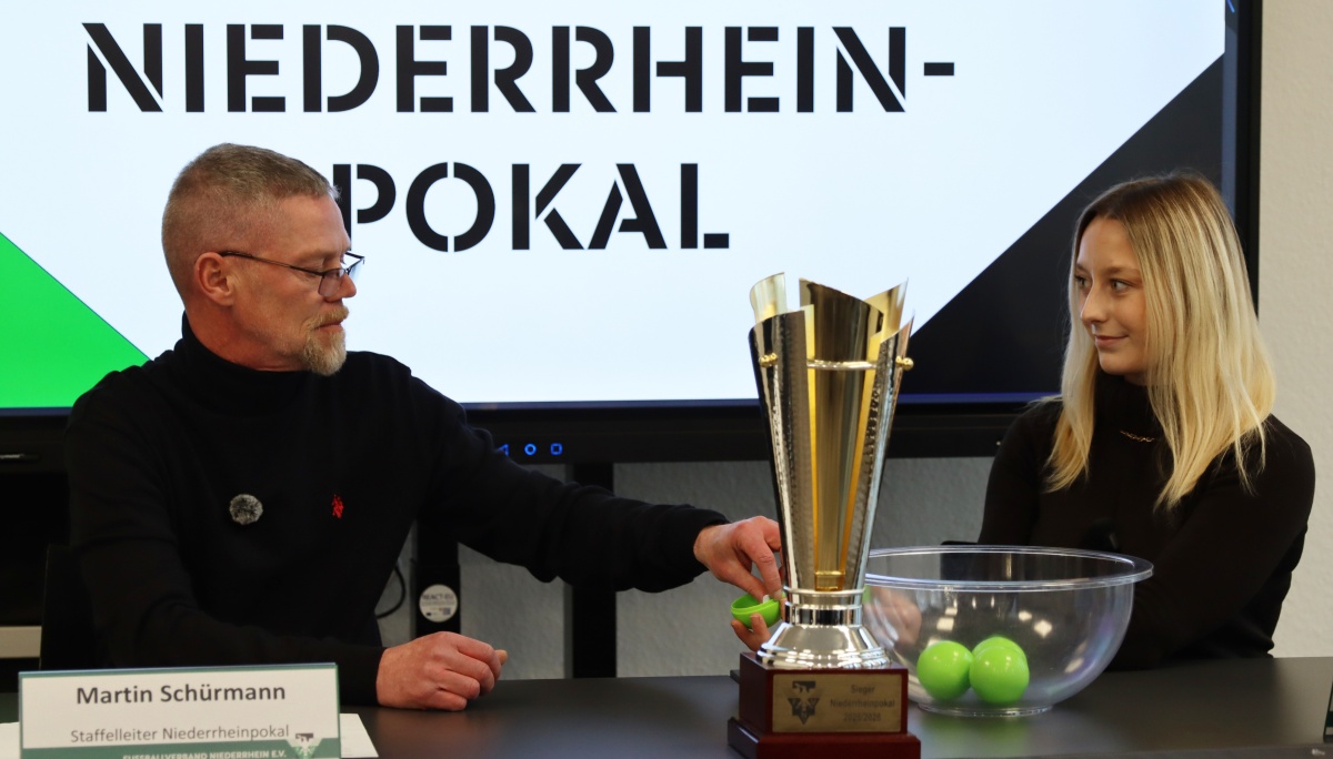 Ü 32- und Futsal-Niederrheinpokal: Ergebnisse der Viertel- und Halbfinalauslosung