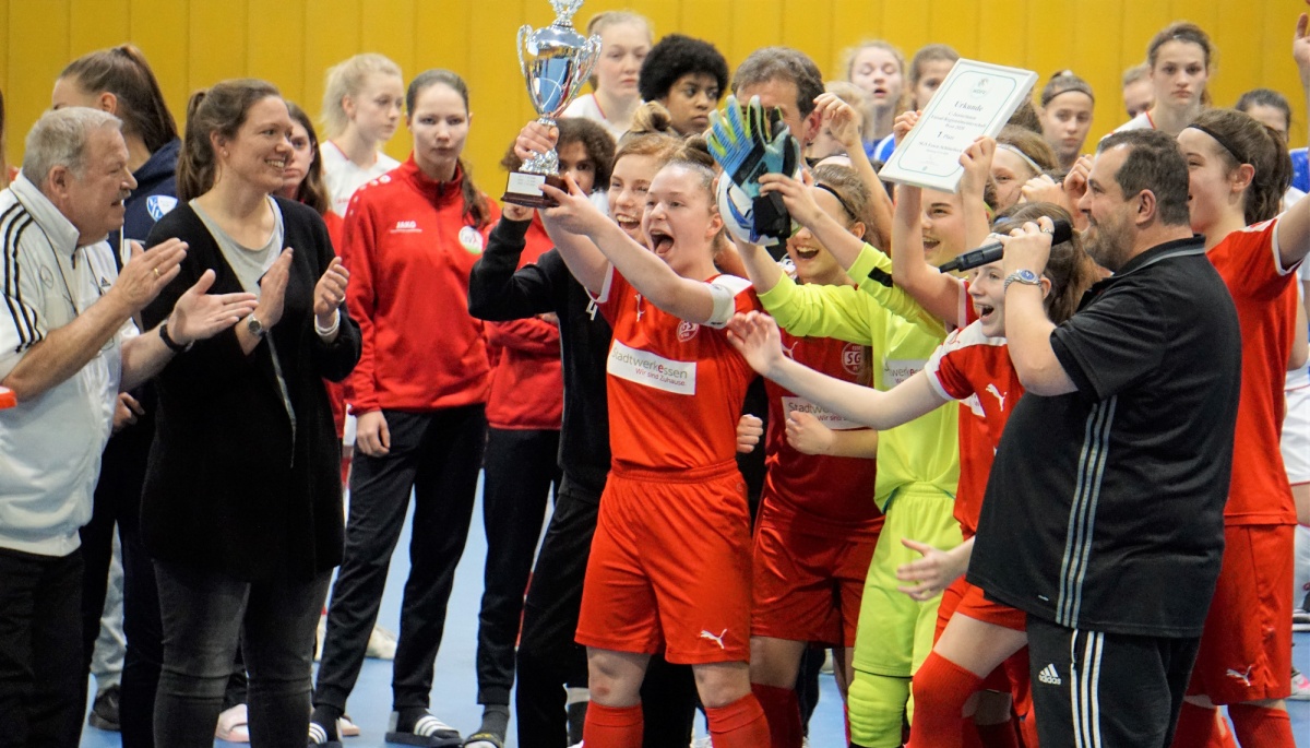 Nach WDFV-Meisterschaft: C-Juniorinnen der SGS Essen dürfen nach Wuppertal