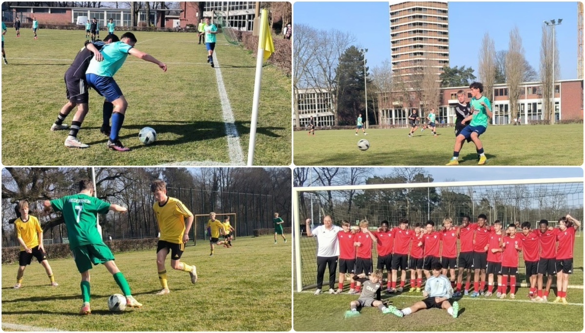 Acht Regionalauswahlmannschaften präsentierten sich bei prächtigem Wetter in der Sportschule Wedau