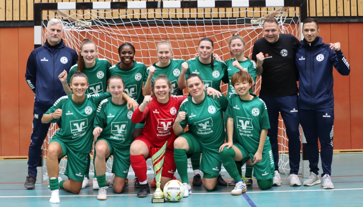 SV Rhenania Bottrop gewinnt in Duisburg den ARAG Futsal-Pokal der Frauen 2026
