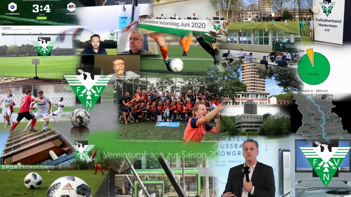 Der Fußballverband Niederrhein wünscht ein frohes neues Jahr 2021