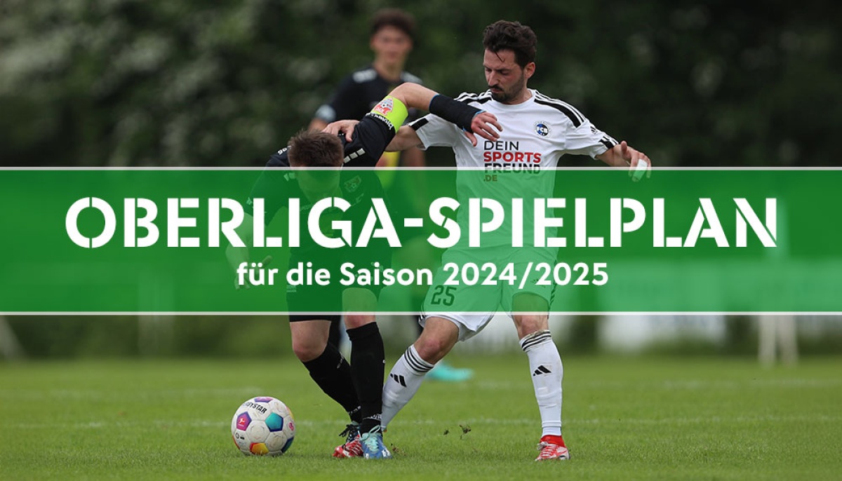 Spielplan der Oberliga Niederrhein für die Saison 2024/2025 im Überblick