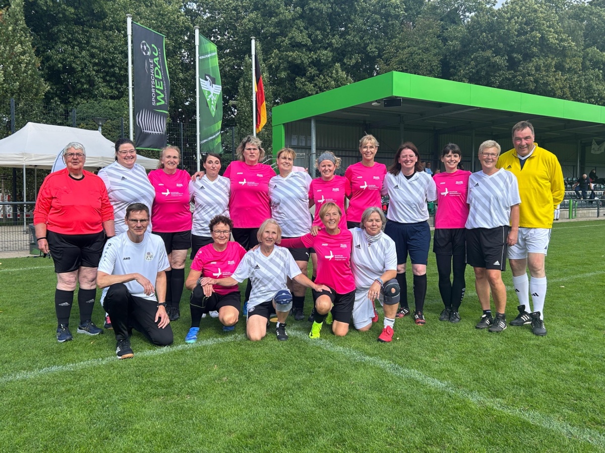 Pressemeldung zum 4. Walking Football Cup am 03.10.2025 in Neuss
