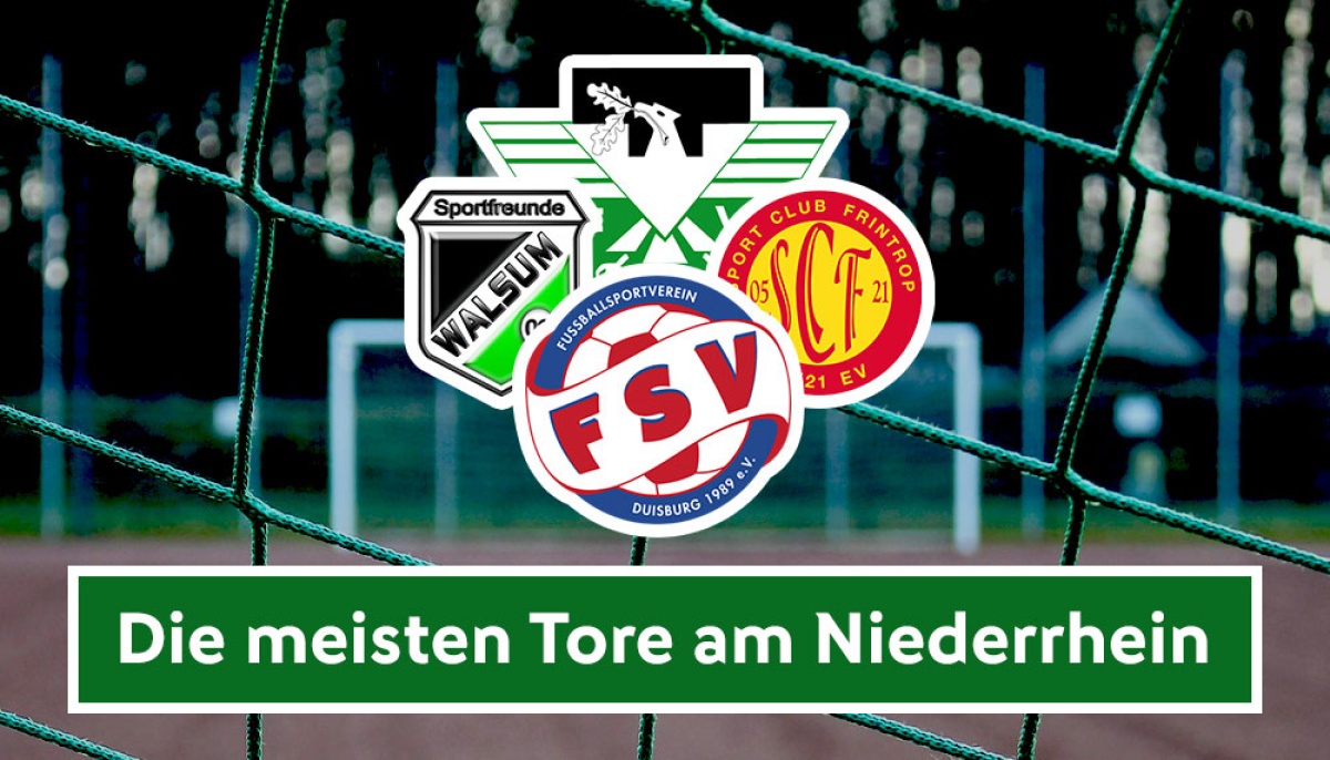 Drei Teams, 398 Treffer: Kreisliga C-Teams vom Niederrhein besonders erfolgreich im bundesweiten Tore-Ranking