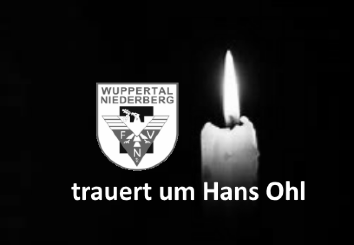 Trauer um Hans Ohl