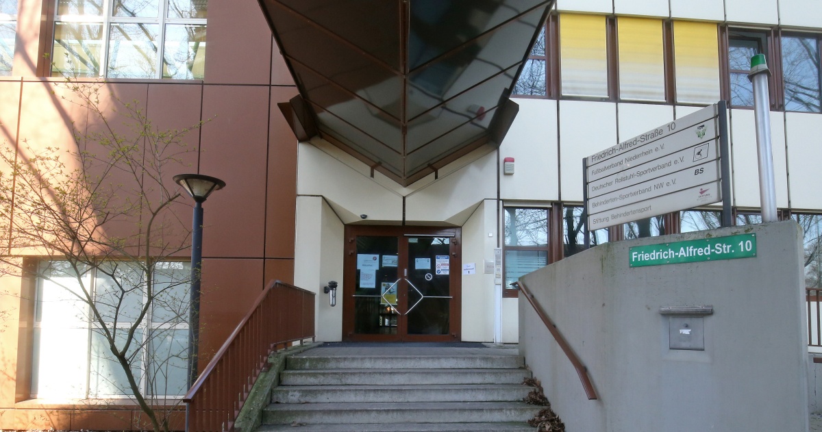 FVN-Geschäftsstelle und Sportschule Wedau bleiben geschlossen