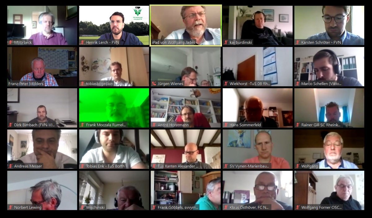 Bereits 400 Vereine angehört: FVN bekommt weiter reichlich Videokonferenz-Feedback