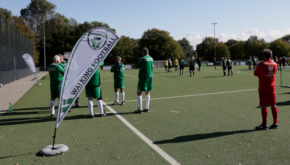 4. Walking Football-Workshop des FVN am Dienstag, 18. März 2025, in der Sportschule Wedau