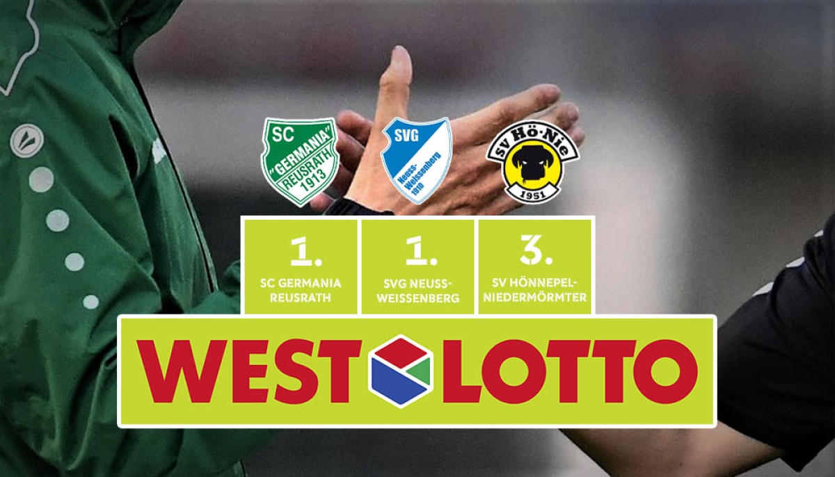 SC Reusrath und SVG Neuss-Weißenberg gewinnen Westlotto-Fair-Play-Pokal 2024/2025