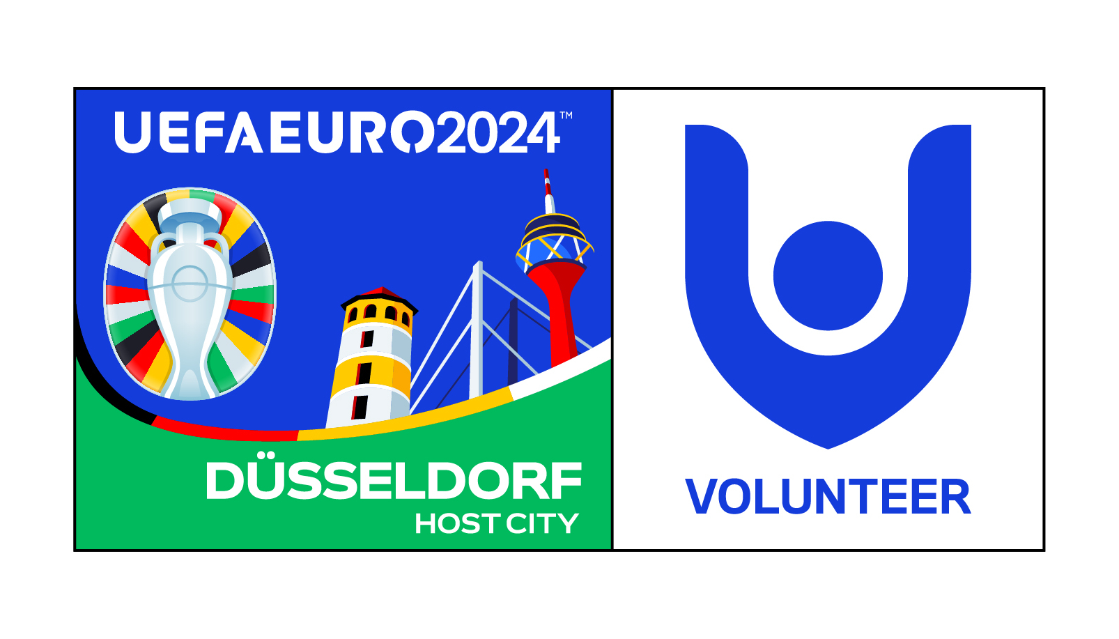 VolunteerLogo der UEFA EURO 2024 in Deutschland veröffentlicht