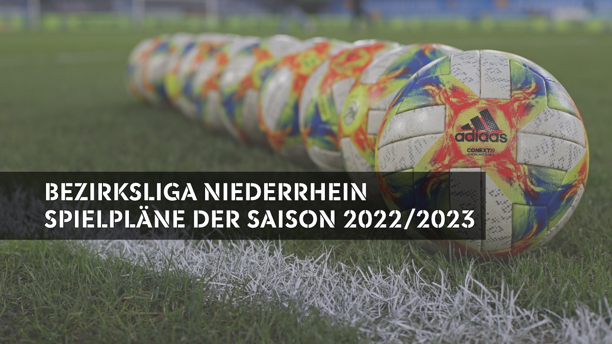 Die Spielpläne der Bezirksliga-Gruppen für die Saison 2022/2023 stehen fest