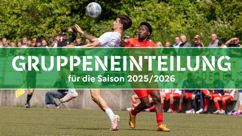 Gruppeneinteilung für die kommende Saison 2025/2026 auf Verbandsebene steht fest