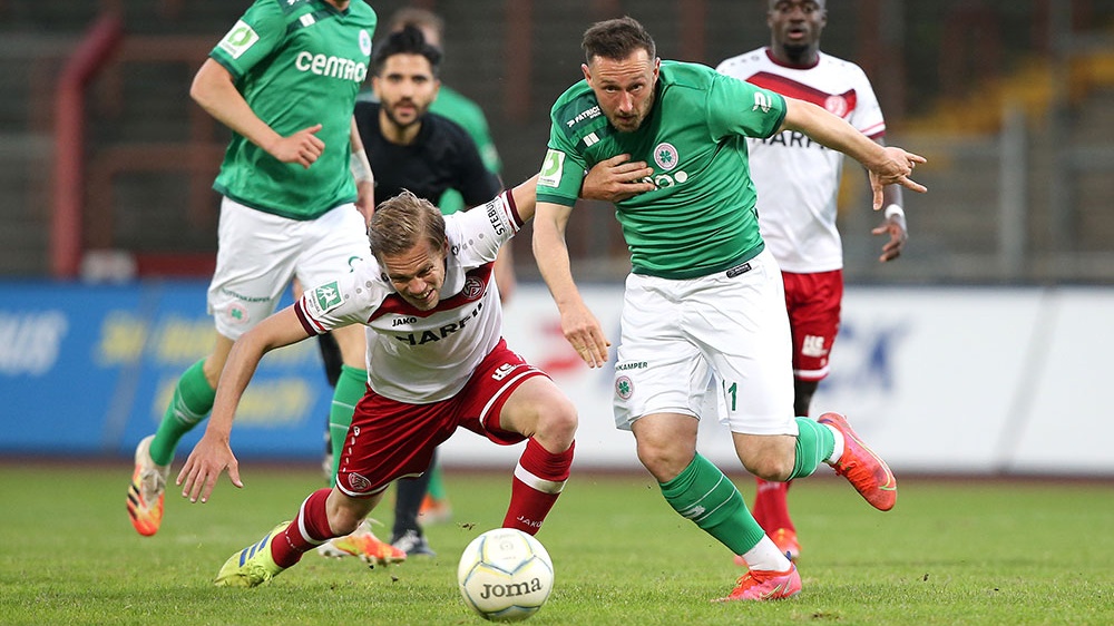 RWE und RWO trafen schon häufig im Niederrheinpokal aufeinander. Hier zuletzt in der Pokalsaison 2020/2021.