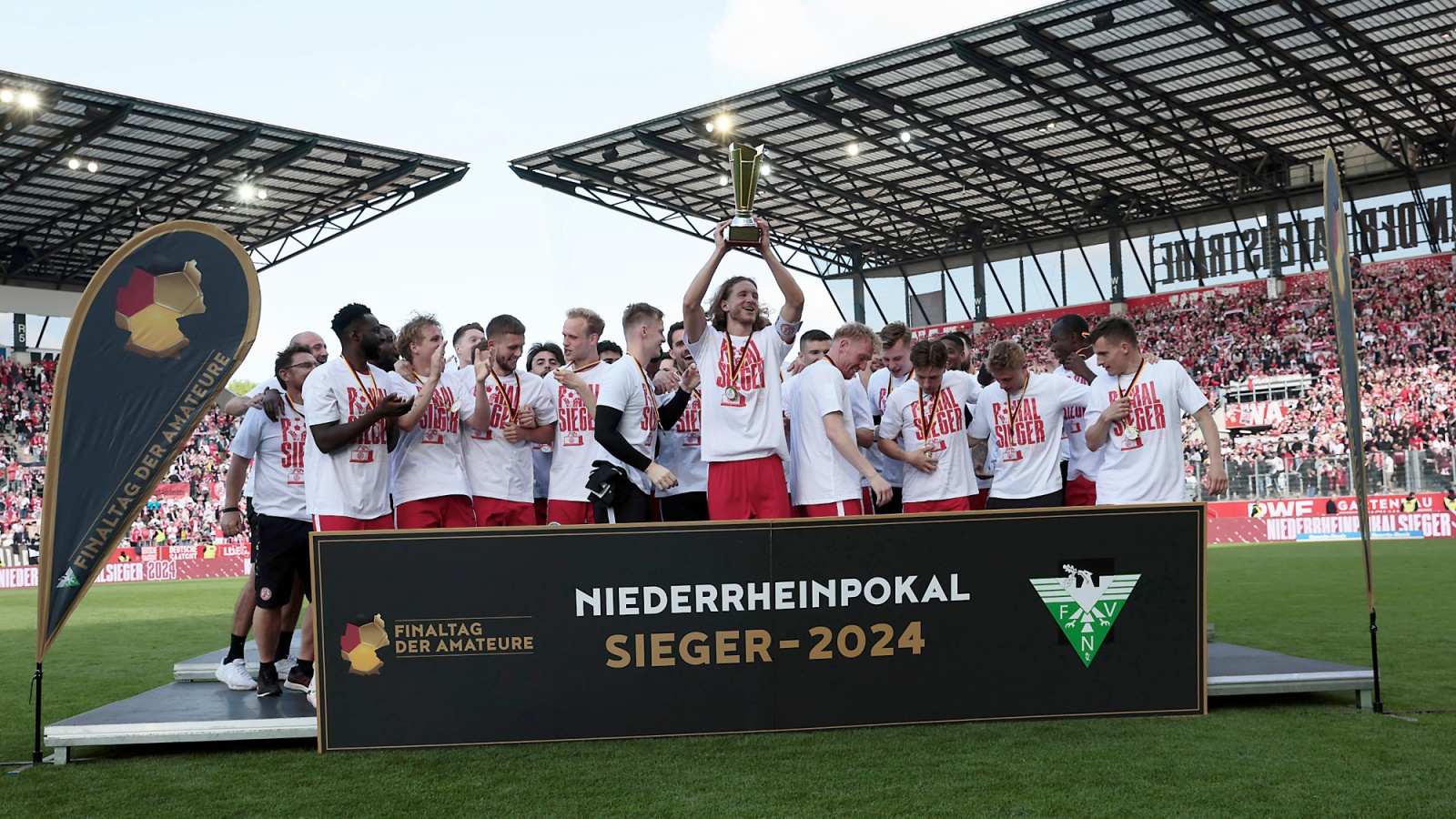 Rekordsieger Rot-Weiss Essen gewinnt zum elften Mal den Niederrheinpokal