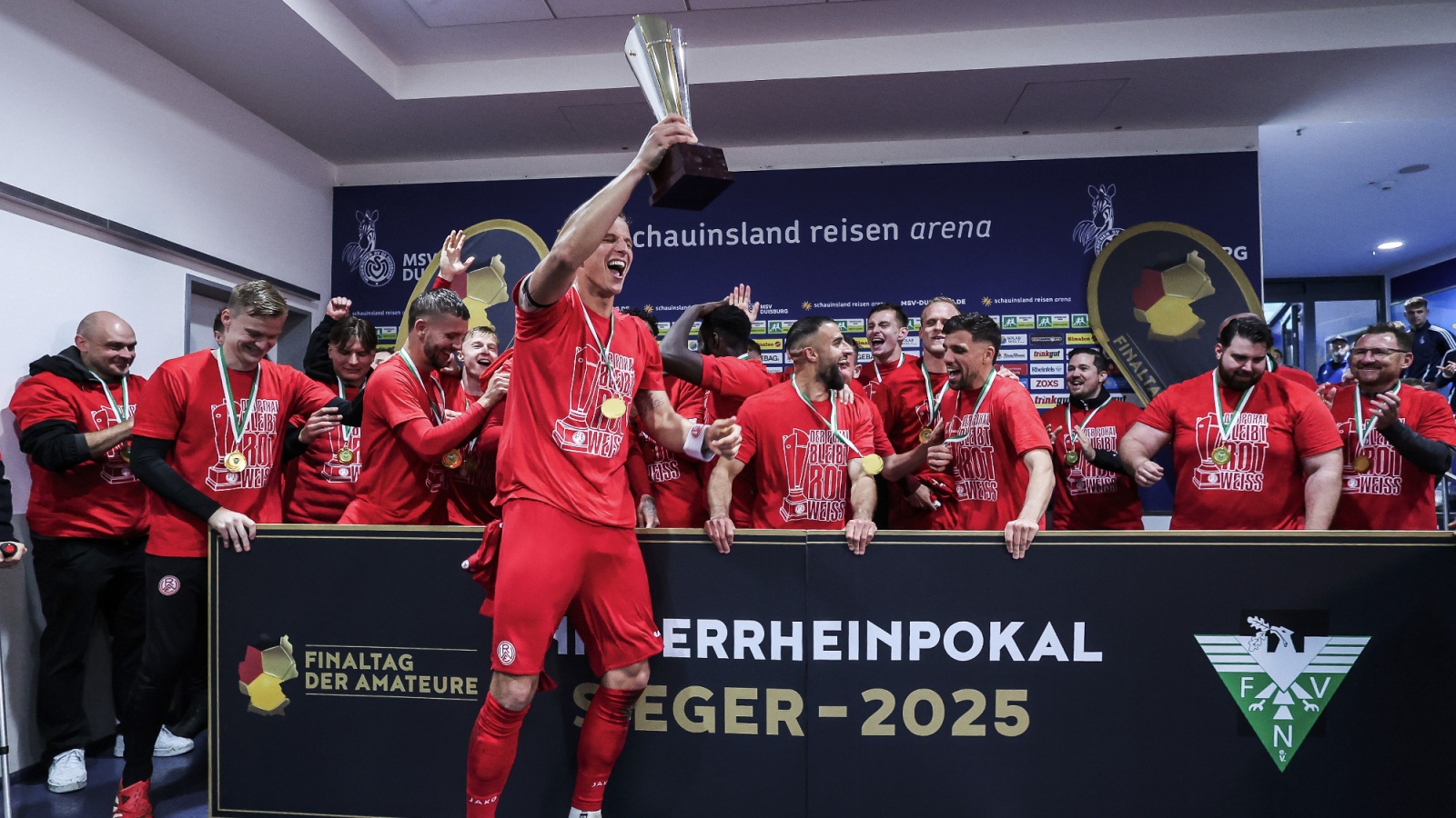 Niederrheinpokal-Sieger 2025: Rot-Weiss Essen.
