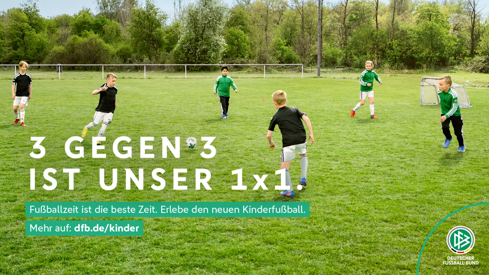Der neue Kinderfußball: Kleinere Teams, kleinere Tore - größere Chancen!