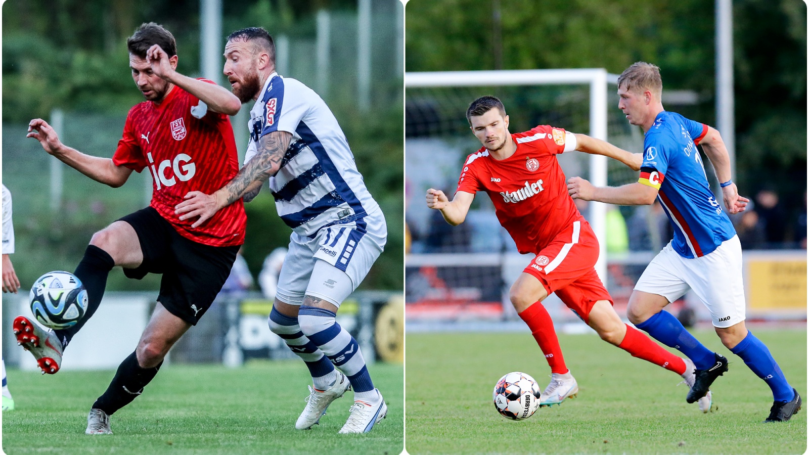 Titelverteidiger RW Essen und MSV Duisburg ziehen souverän in die zweite Runde ein