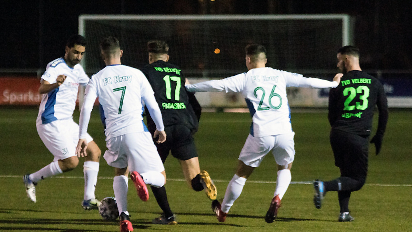 Der FC Kray verlor seine Nachholpartie in der Oberliga Niederrhein gegen den TVD Velbert 1:2.