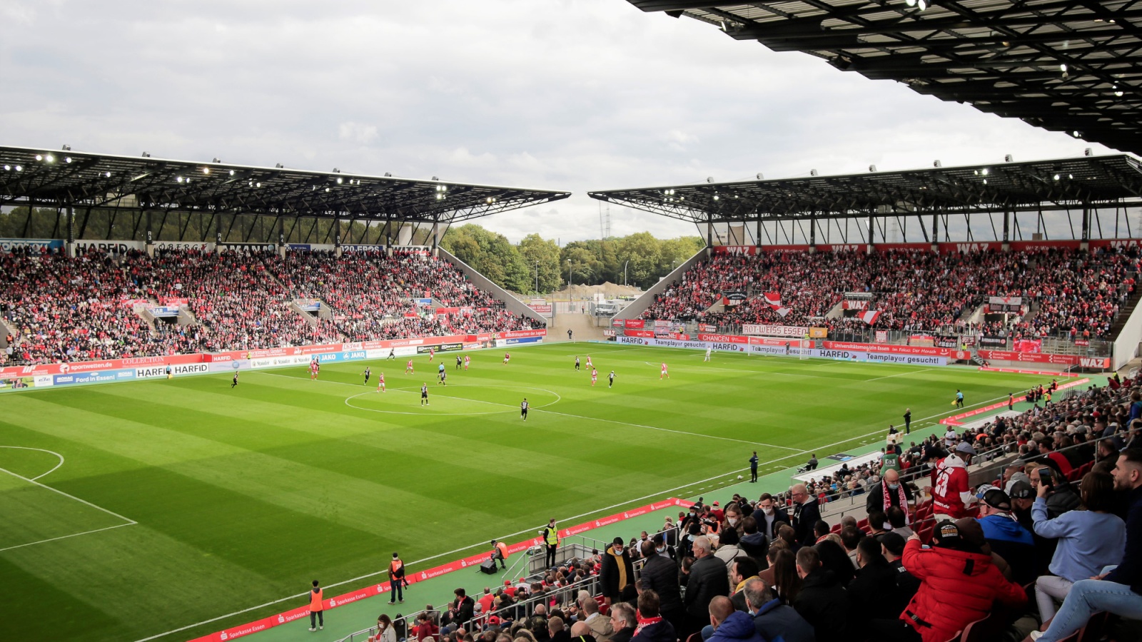 Das Niederrheinpokal-Endspiel 2023 steigt im Stadion an der Hafenstraße in Essen.