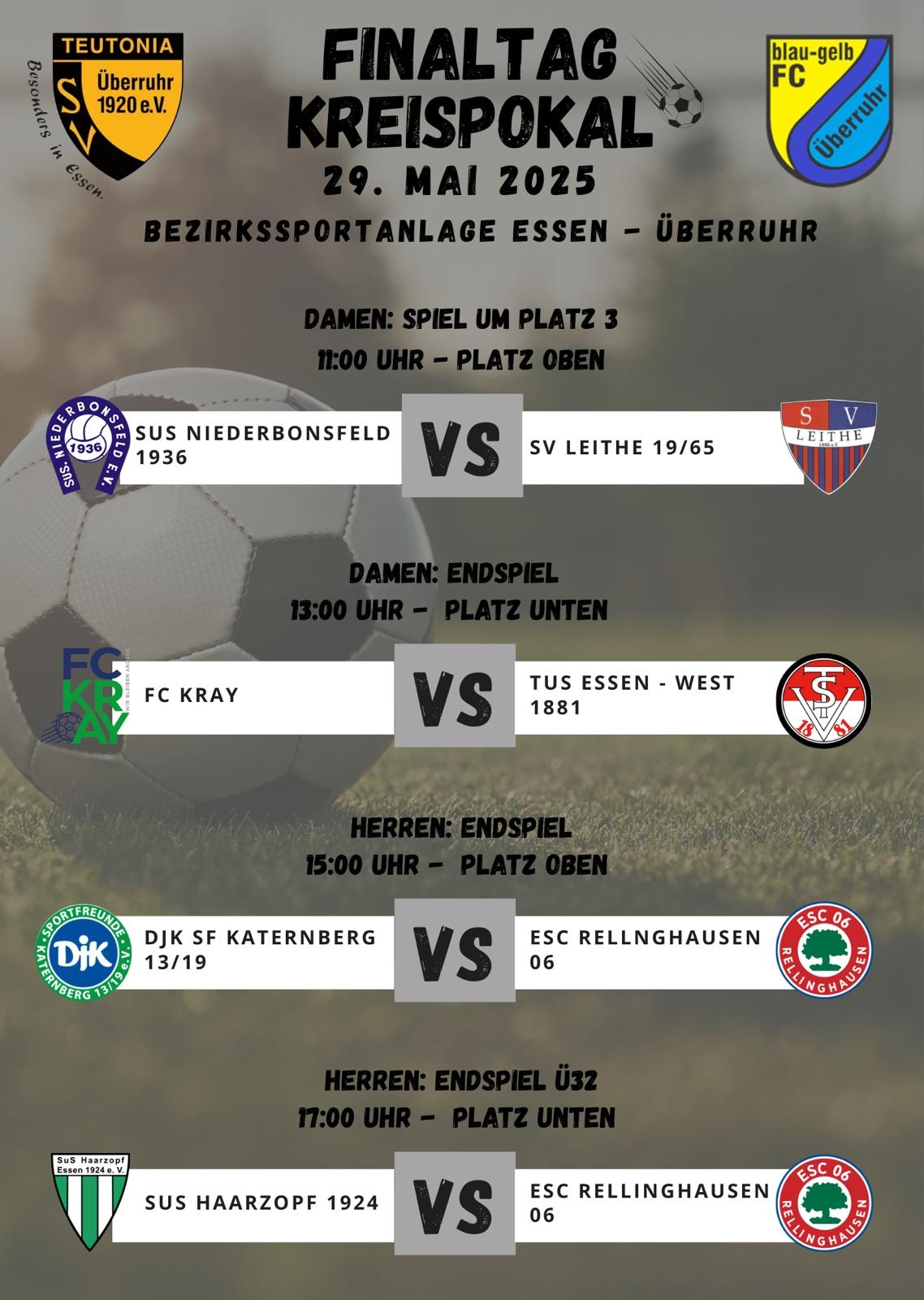 Kreispokal Endspiele 2025