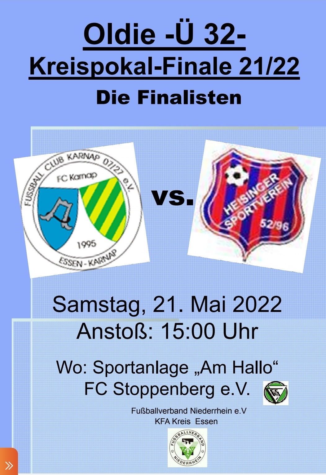 -Ü32 Kreispokal FINALE-