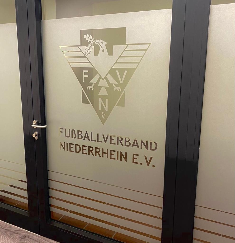 Hier geht's rein: Die Geschäftsstelle des FVN in Duisburg.