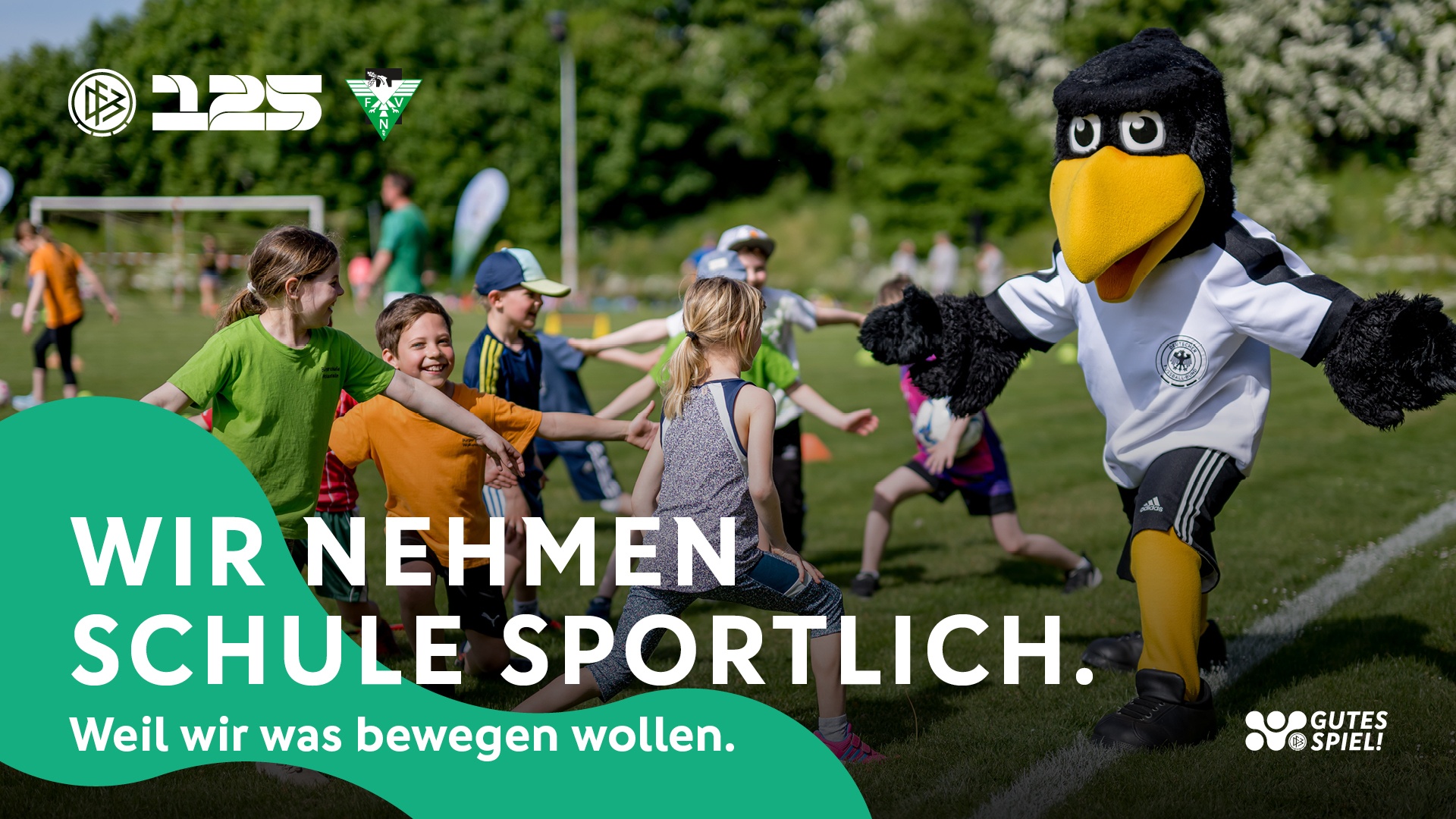 "Doppelpass" für mehr Bewegung im Schulalltag: DFB und Landesverbände starten "Jahr der Schule"