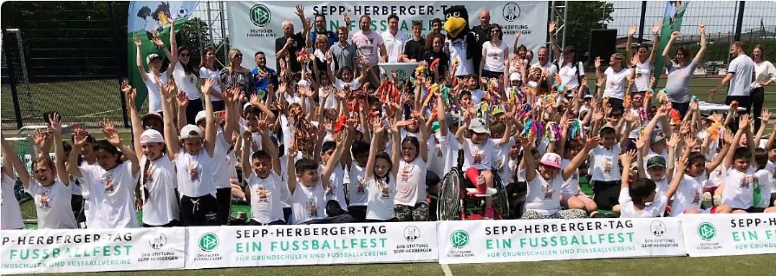 Prächtige Stimmung beim Sepp-Herberger-Tag - so wie hier im Juni 2019 bei der SSVg Haan 06.