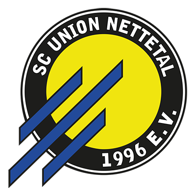 [{"clang_id":1,"value":"Logo SC Union Nettetal: Gelber Kreis mit schrägen blauen Streifen auf schwarzem Grund. Weißer Textkranz mit Vereinsnamen und Gründungsjahr 1996."}]